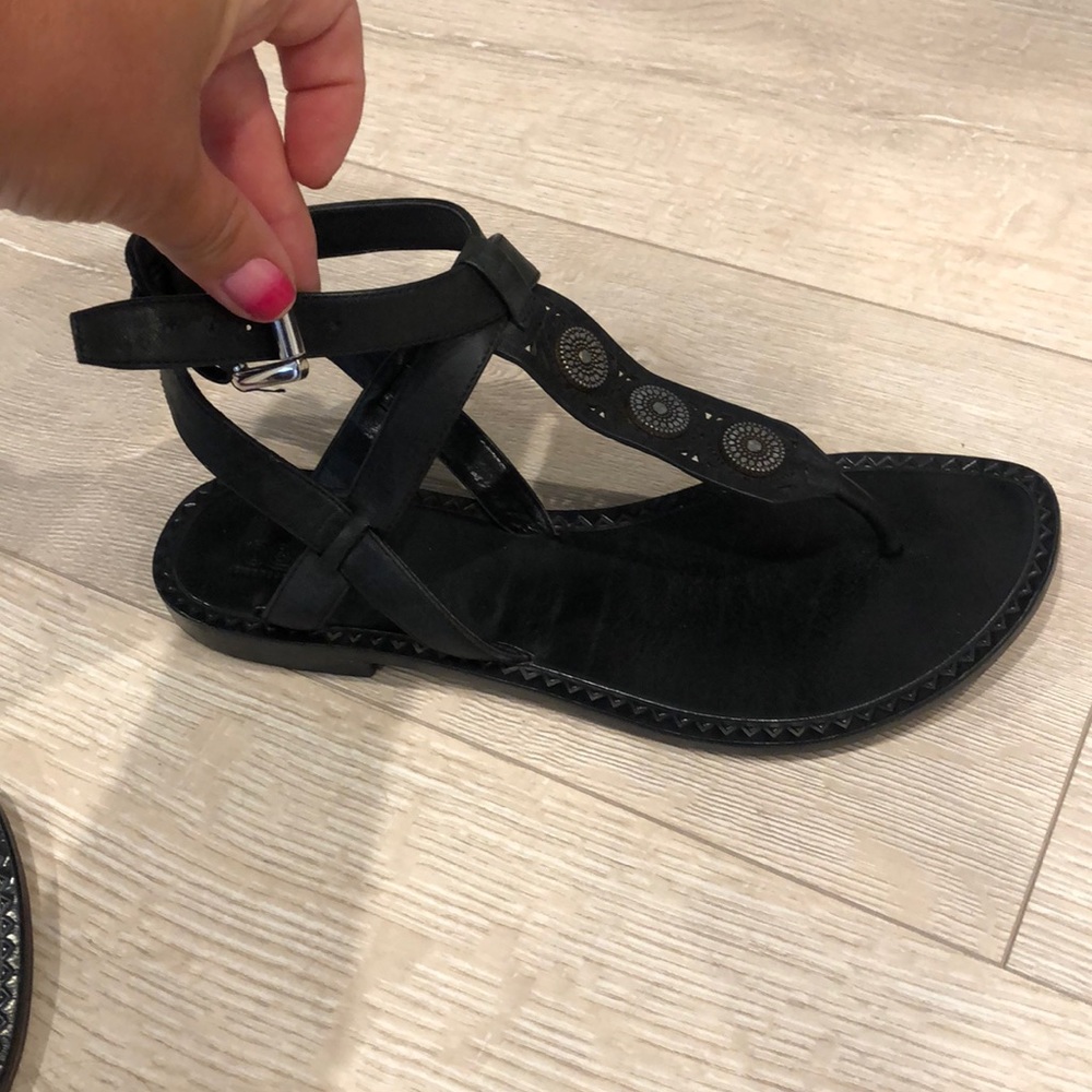 Sigerson Morrison T-strap sandal - Picture 2 of 3